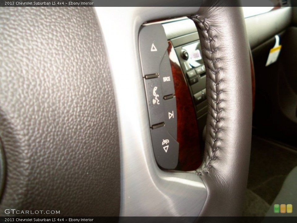 Ebony Interior Controls for the 2013 Chevrolet Suburban LS 4x4 #82250399