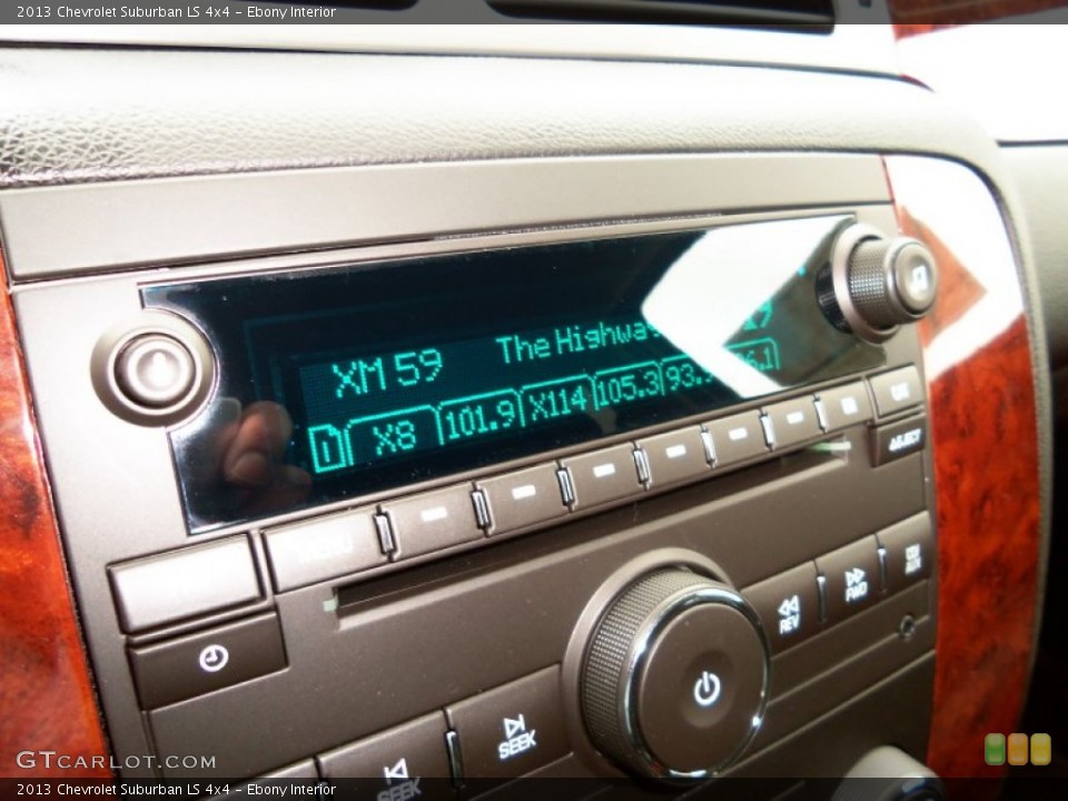 Ebony Interior Audio System for the 2013 Chevrolet Suburban LS 4x4 #82250488