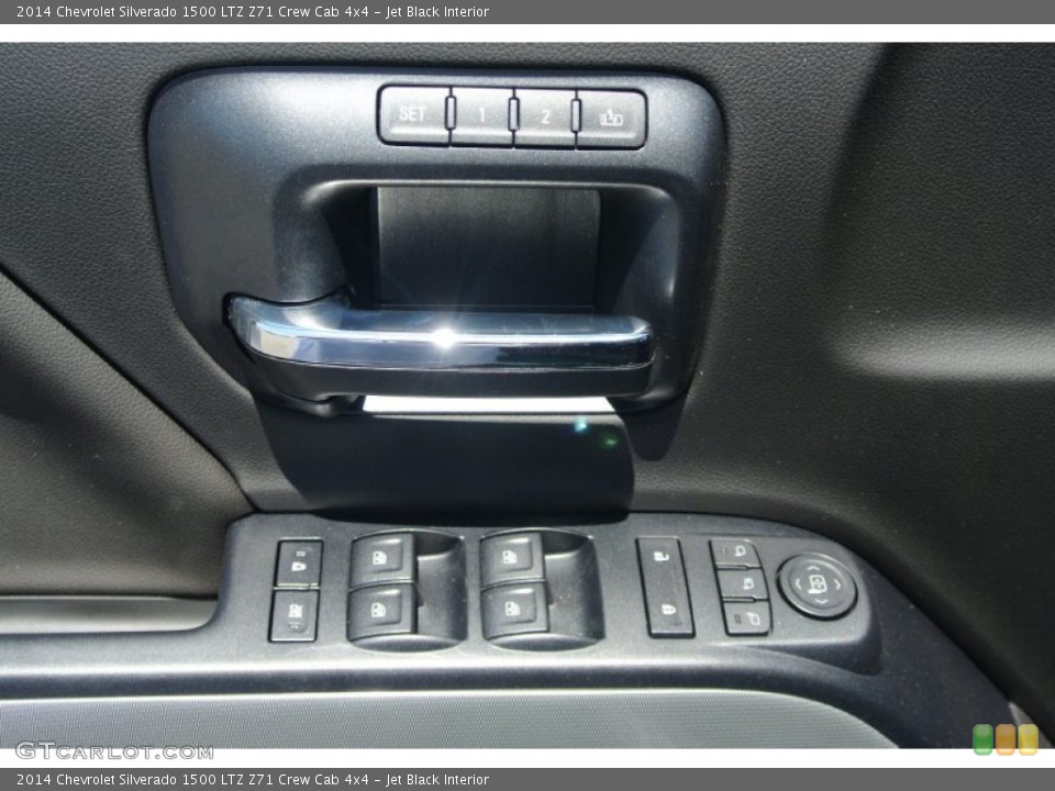 Jet Black Interior Controls for the 2014 Chevrolet Silverado 1500 LTZ Z71 Crew Cab 4x4 #82251746