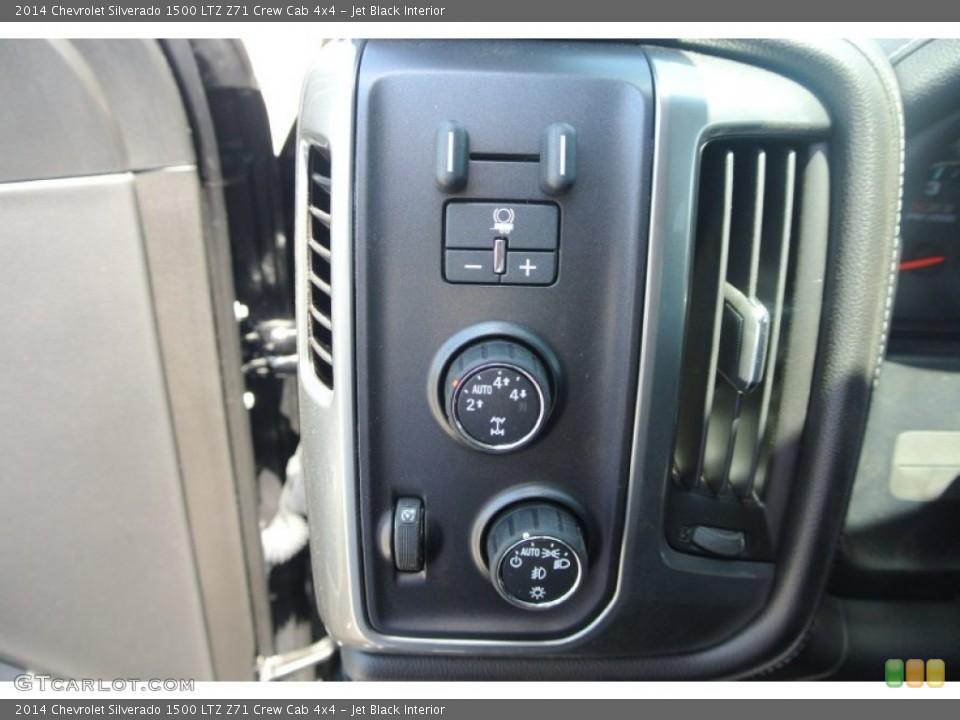 Jet Black Interior Controls for the 2014 Chevrolet Silverado 1500 LTZ Z71 Crew Cab 4x4 #82251774