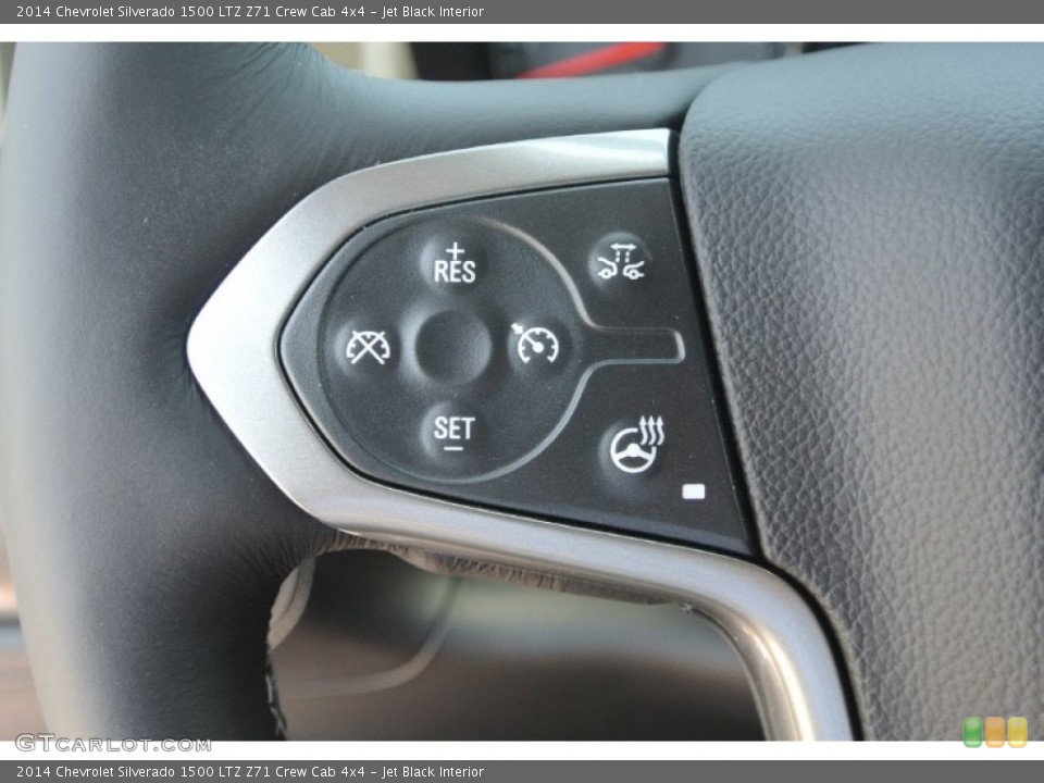 Jet Black Interior Controls for the 2014 Chevrolet Silverado 1500 LTZ Z71 Crew Cab 4x4 #82251939