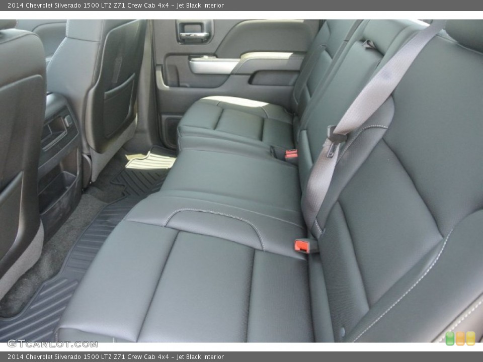 Jet Black Interior Rear Seat for the 2014 Chevrolet Silverado 1500 LTZ Z71 Crew Cab 4x4 #82251996