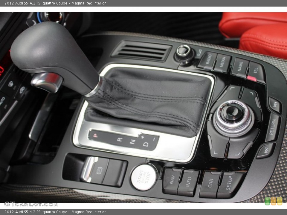 Magma Red Interior Transmission for the 2012 Audi S5 4.2 FSI quattro Coupe #82253064