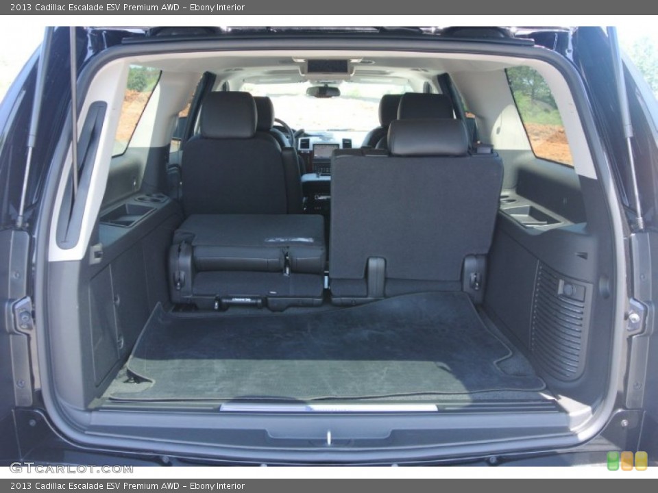 Ebony Interior Trunk for the 2013 Cadillac Escalade ESV Premium AWD #82256917