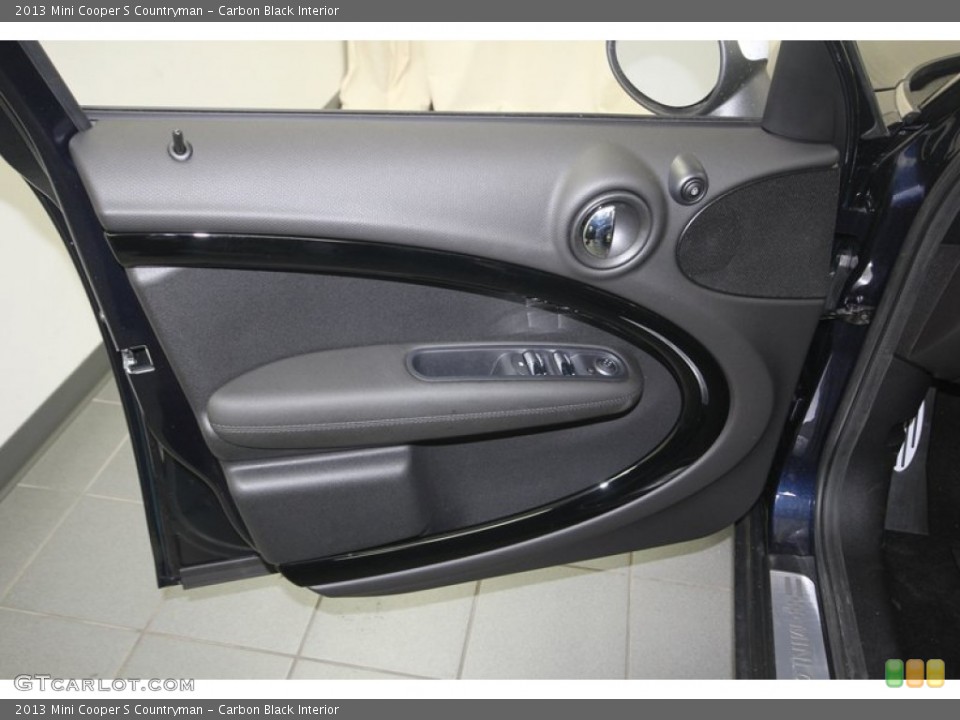 Carbon Black Interior Door Panel for the 2013 Mini Cooper S Countryman #82256946