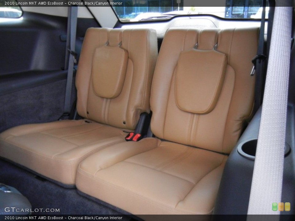 Charcoal Black/Canyon Interior Rear Seat for the 2010 Lincoln MKT AWD EcoBoost #82258107