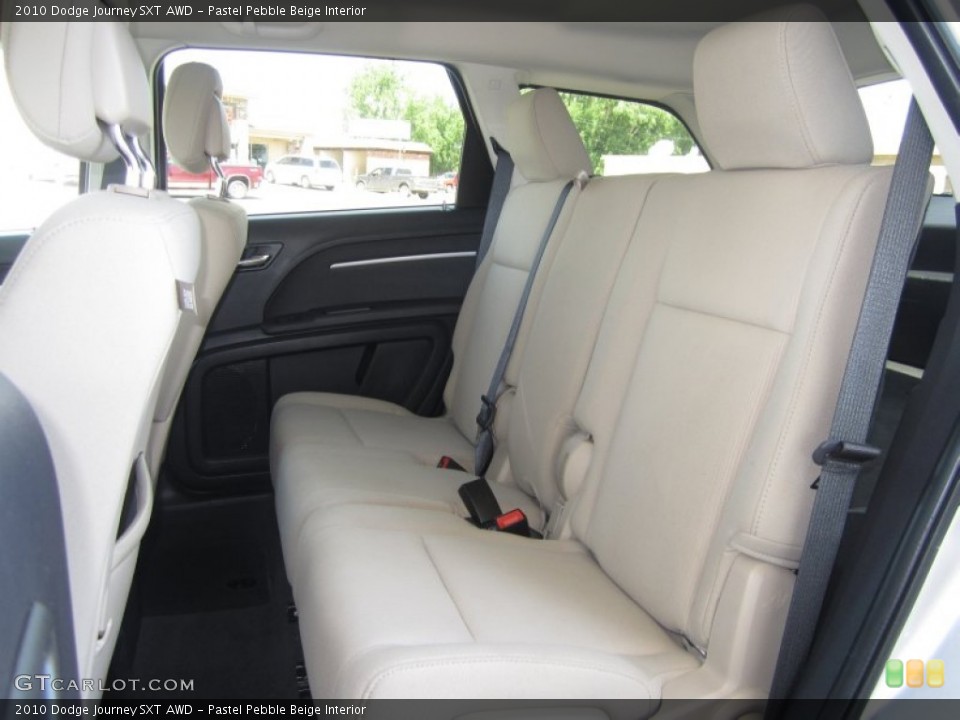 Pastel Pebble Beige Interior Rear Seat for the 2010 Dodge Journey SXT AWD #82261996