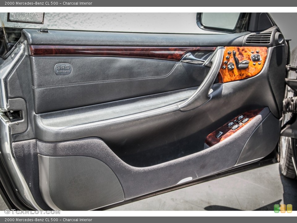 Charcoal Interior Door Panel for the 2000 Mercedes-Benz CL 500 #82263891
