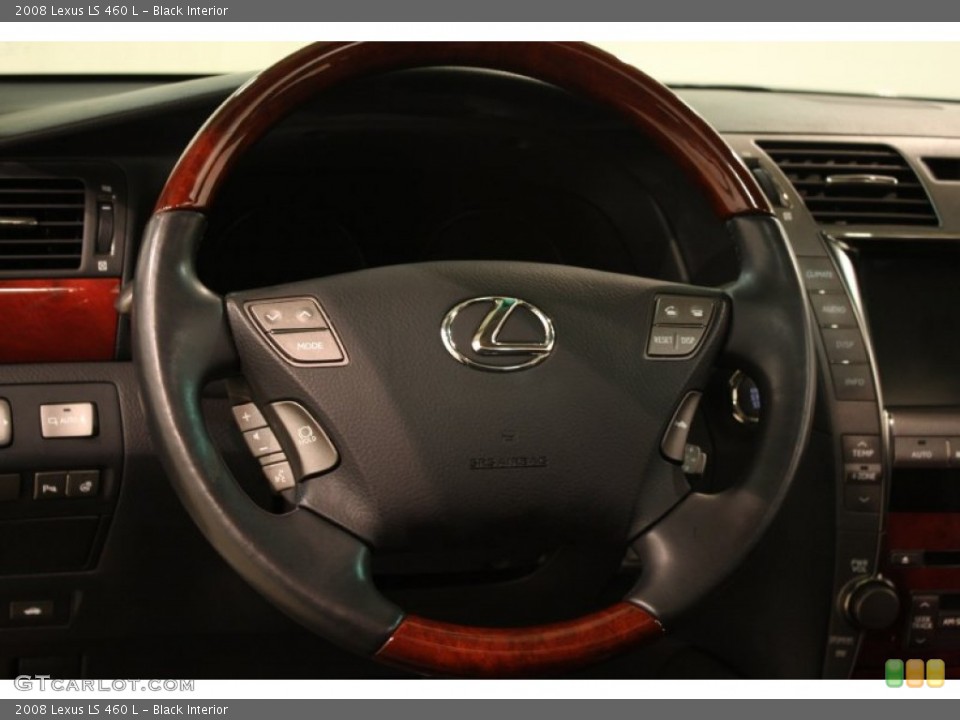 Black Interior Steering Wheel for the 2008 Lexus LS 460 L #82266585