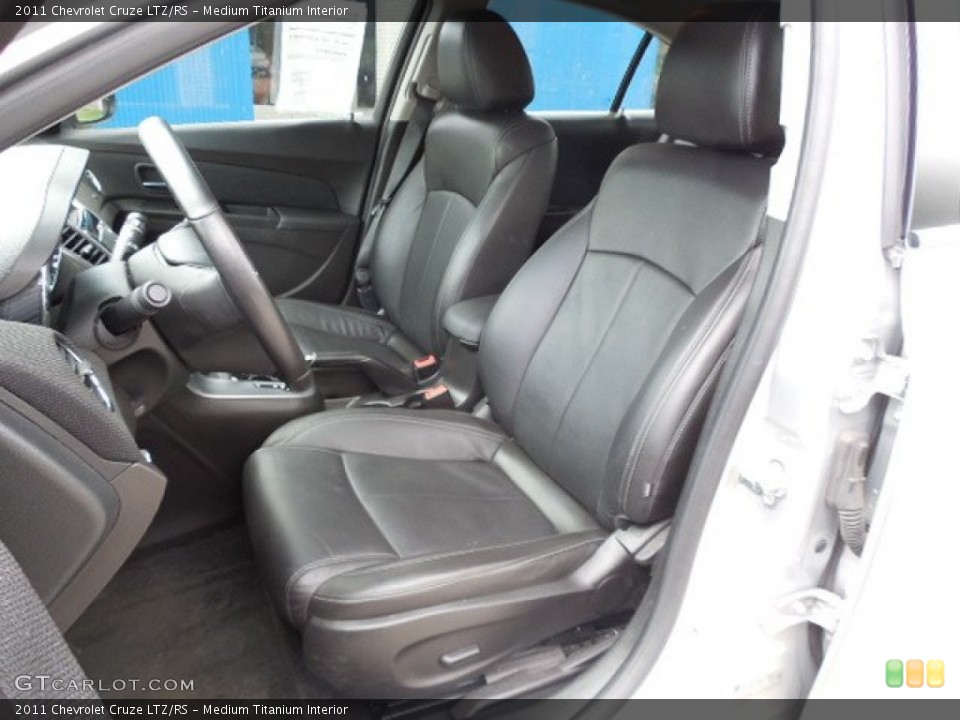 Medium Titanium Interior Front Seat for the 2011 Chevrolet Cruze LTZ/RS #82270677