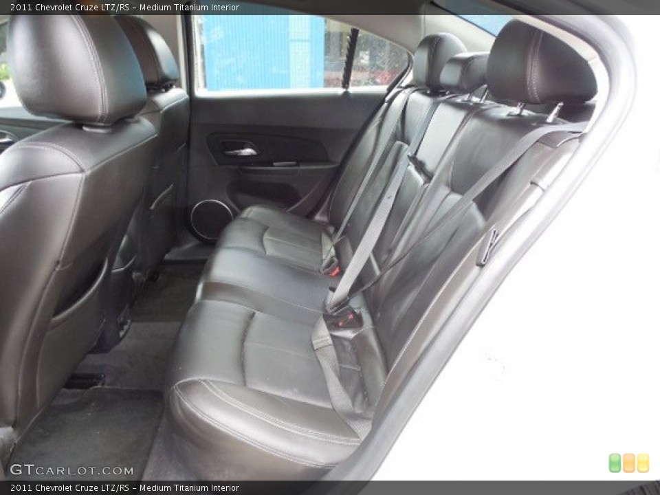 Medium Titanium Interior Rear Seat for the 2011 Chevrolet Cruze LTZ/RS #82270700