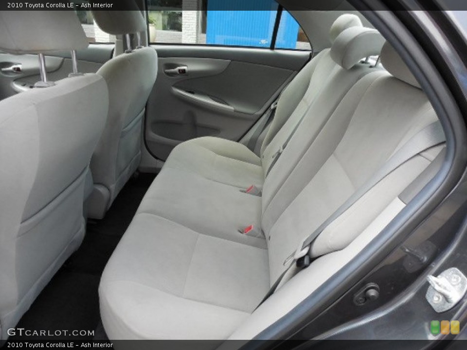 Ash Interior Rear Seat For The 2010 Toyota Corolla Le