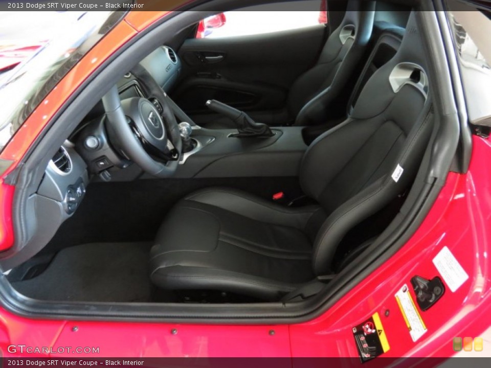 Black Interior Photo for the 2013 Dodge SRT Viper Coupe #82275024