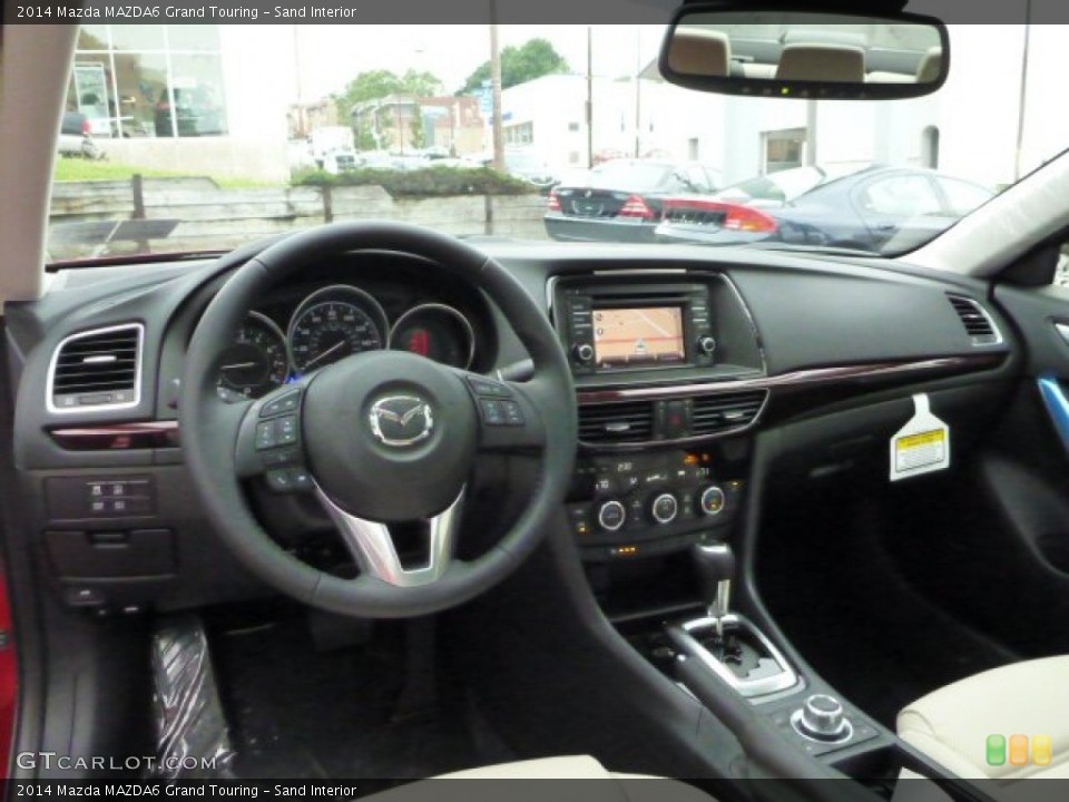 Sand Interior Dashboard for the 2014 Mazda MAZDA6 Grand Touring #82276793