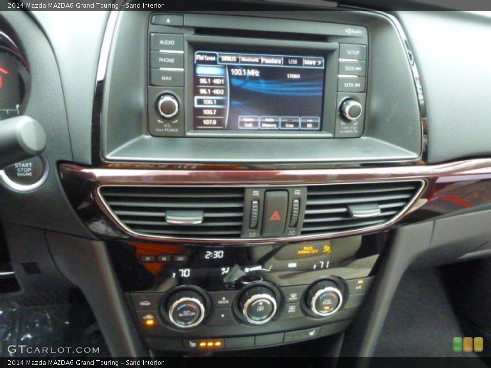 Sand Interior Controls for the 2014 Mazda MAZDA6 Grand Touring #82276925
