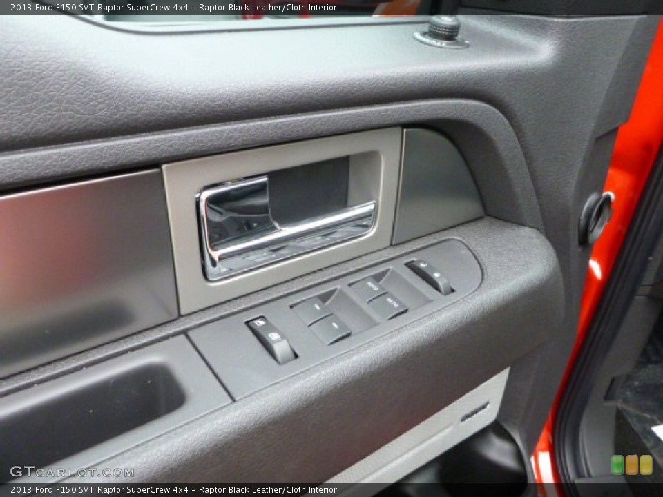 Raptor Black Leather/Cloth Interior Controls for the 2013 Ford F150 SVT Raptor SuperCrew 4x4 #82283561