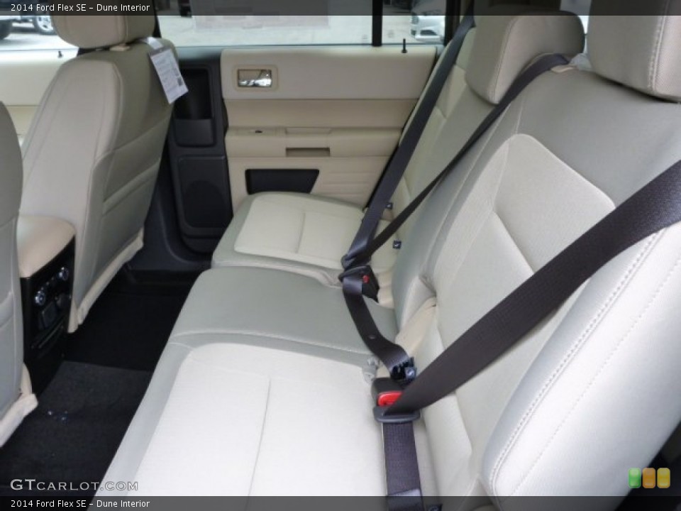 Dune Interior Rear Seat for the 2014 Ford Flex SE #82284916
