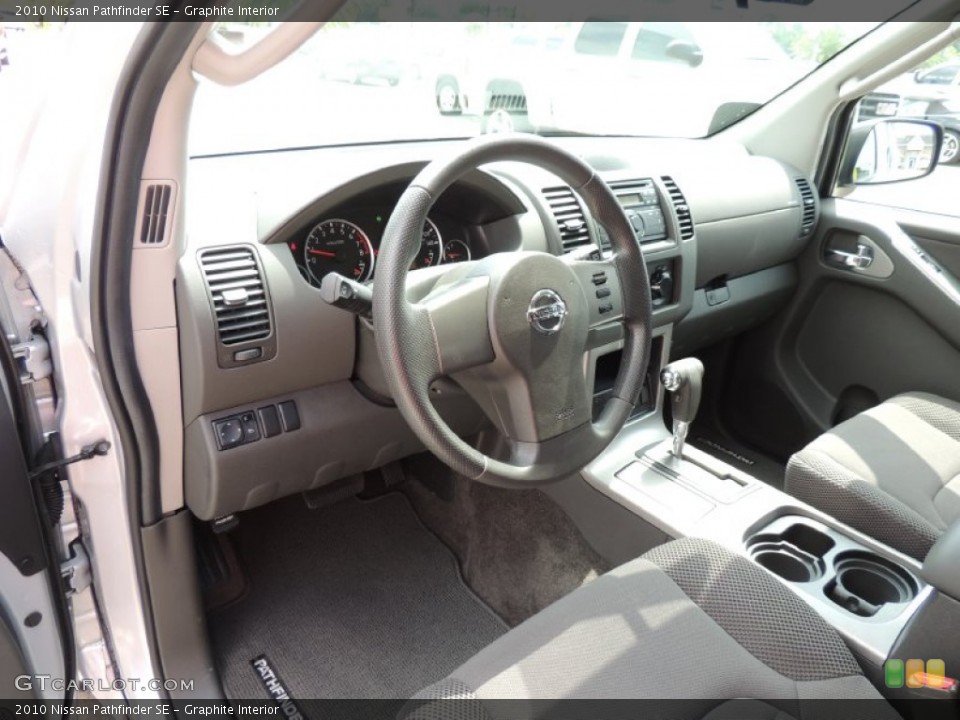 Graphite 2010 Nissan Pathfinder Interiors
