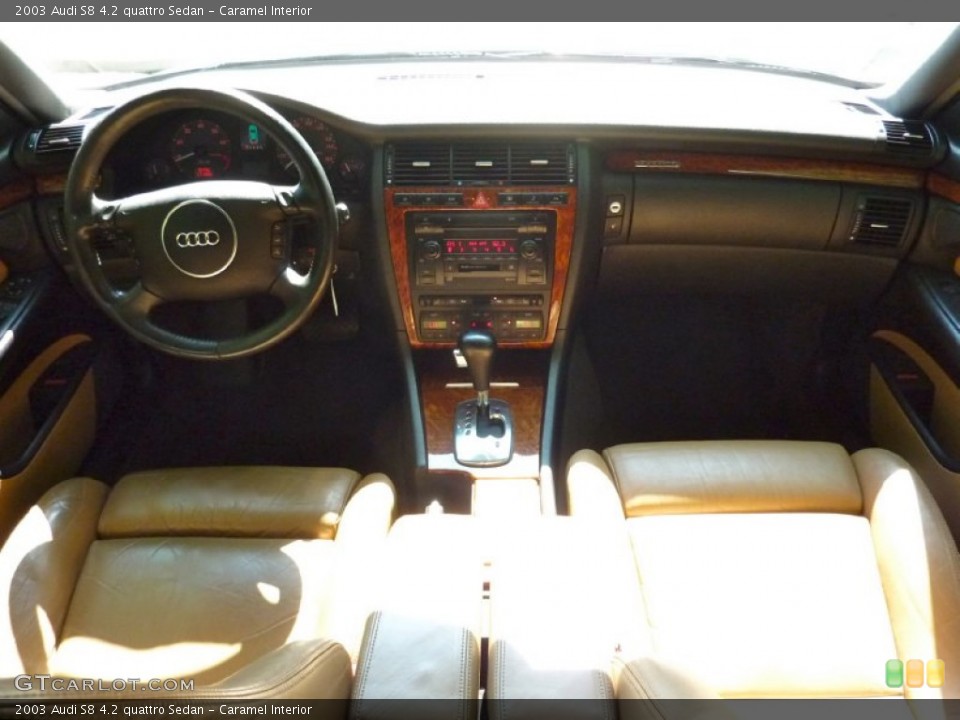 Caramel Interior Dashboard for the 2003 Audi S8 4.2 quattro Sedan #82286056
