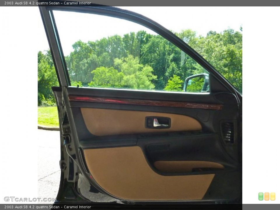 Caramel Interior Door Panel for the 2003 Audi S8 4.2 quattro Sedan #82286096