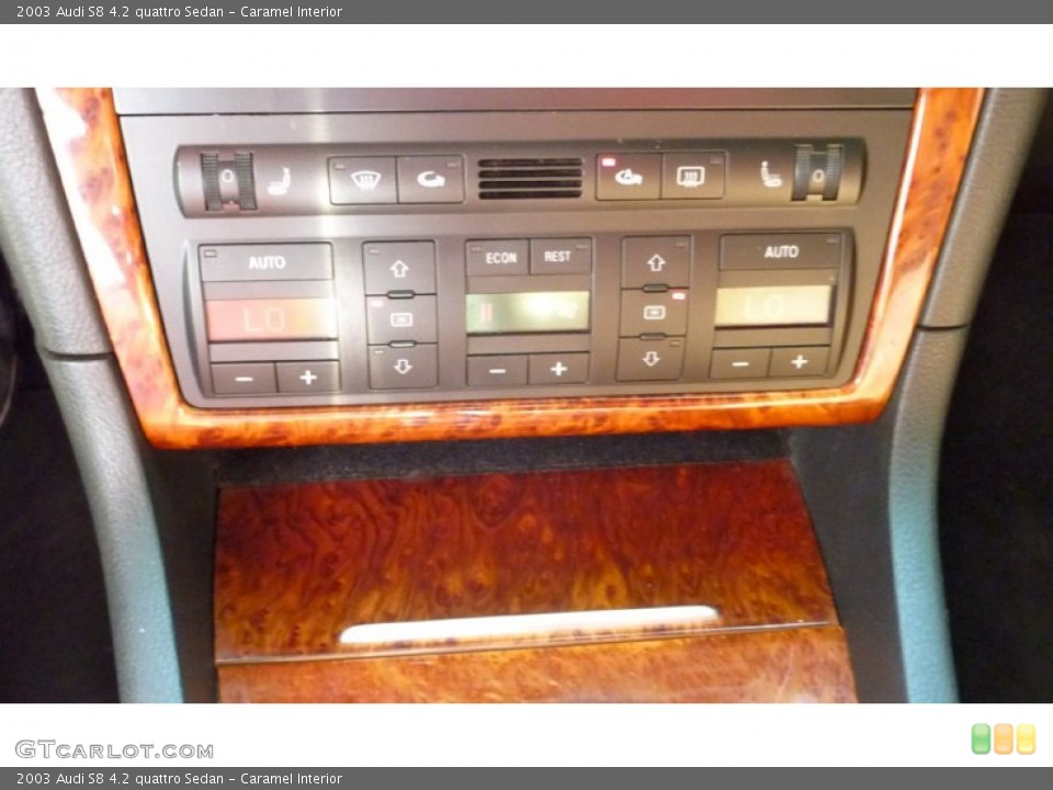 Caramel Interior Controls for the 2003 Audi S8 4.2 quattro Sedan #82286238
