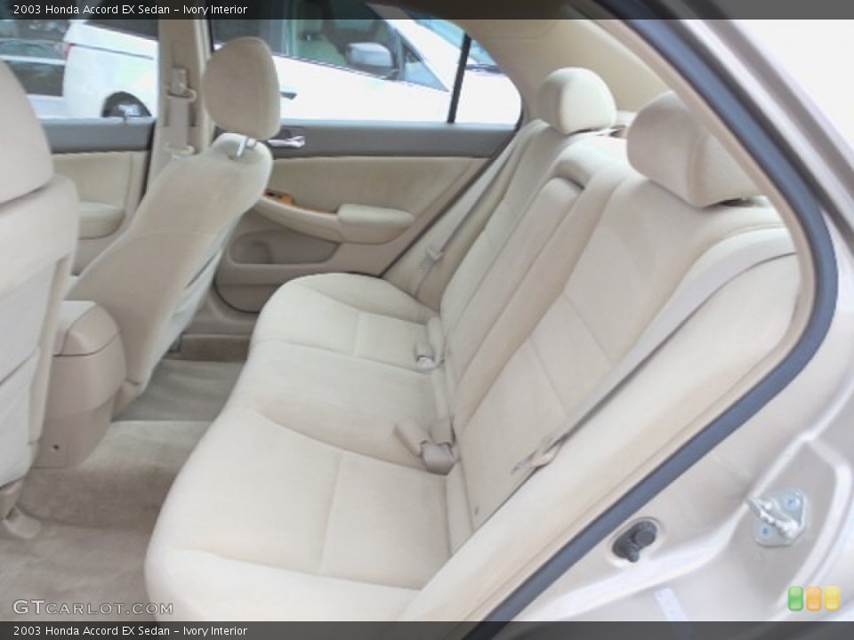 Ivory Interior Rear Seat for the 2003 Honda Accord EX Sedan #82286300