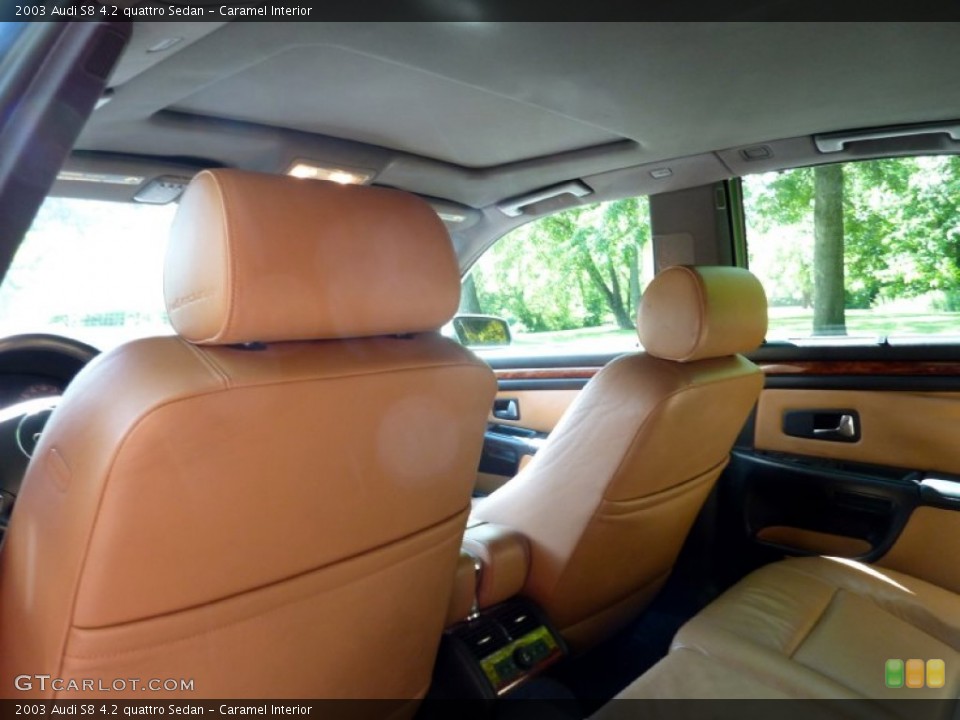 Caramel Interior Photo for the 2003 Audi S8 4.2 quattro Sedan #82286336