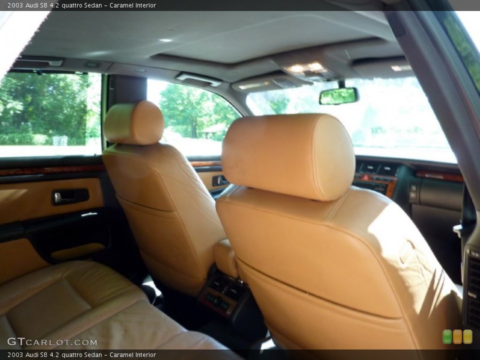Caramel Interior Photo for the 2003 Audi S8 4.2 quattro Sedan #82286401