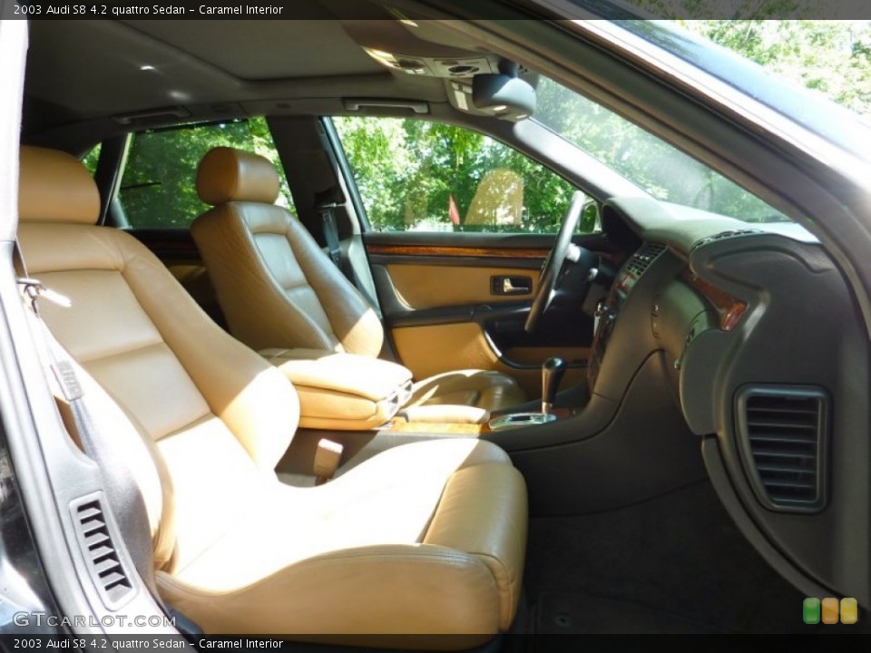 Caramel Interior Photo for the 2003 Audi S8 4.2 quattro Sedan #82286465