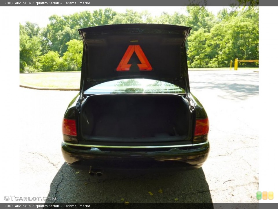 Caramel Interior Trunk for the 2003 Audi S8 4.2 quattro Sedan #82286513