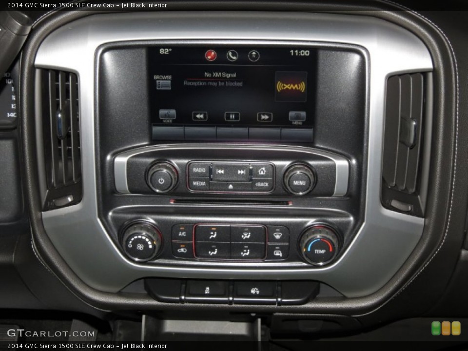 Jet Black Interior Controls for the 2014 GMC Sierra 1500 SLE Crew Cab #82287764