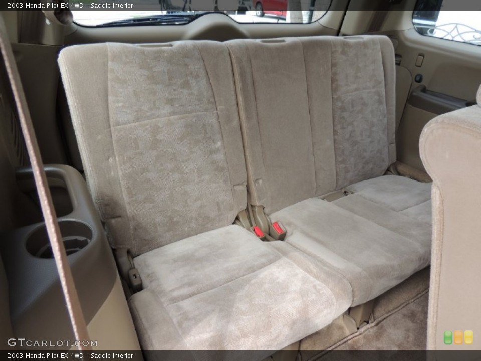 Saddle Interior Rear Seat for the 2003 Honda Pilot EX 4WD #82288895