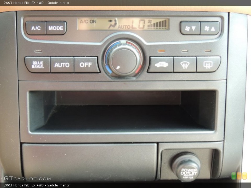 Saddle Interior Controls for the 2003 Honda Pilot EX 4WD #82289210