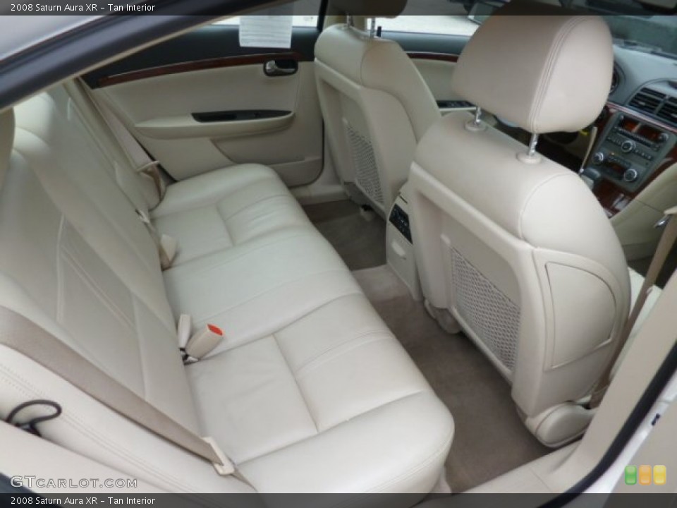 Tan Interior Rear Seat for the 2008 Saturn Aura XR #82291217