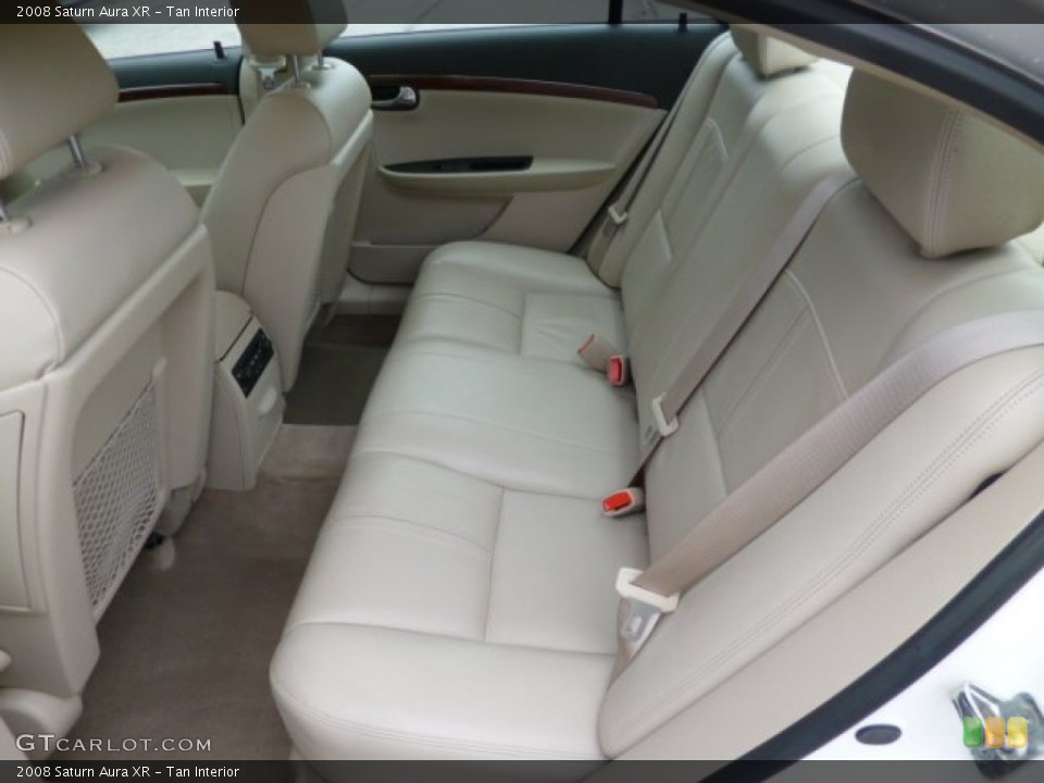 Tan Interior Rear Seat for the 2008 Saturn Aura XR #82291235