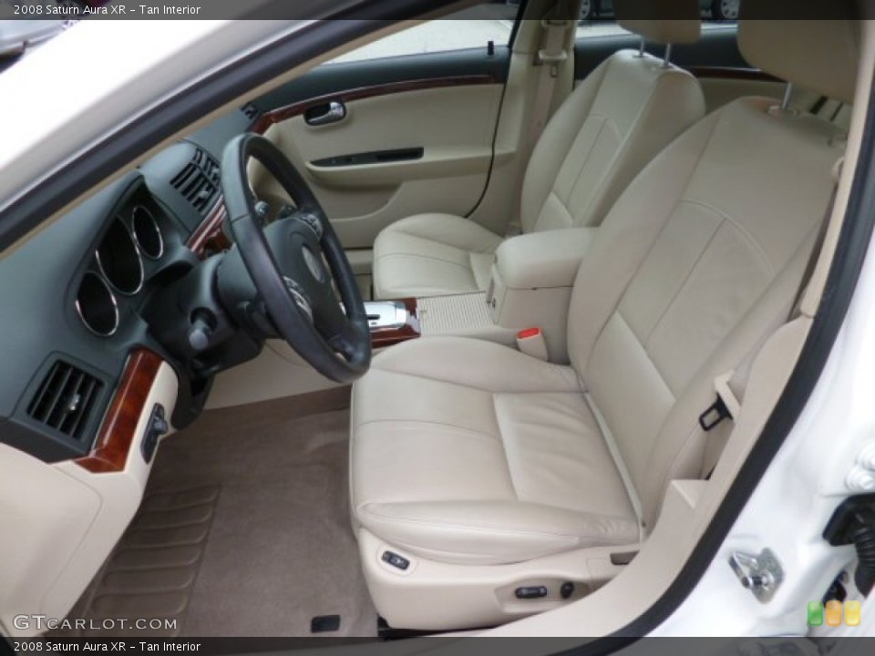 Tan Interior Front Seat for the 2008 Saturn Aura XR #82291286
