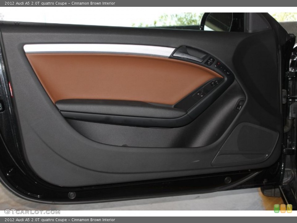 Cinnamon Brown Interior Door Panel For The 2012 Audi A5 2 0t