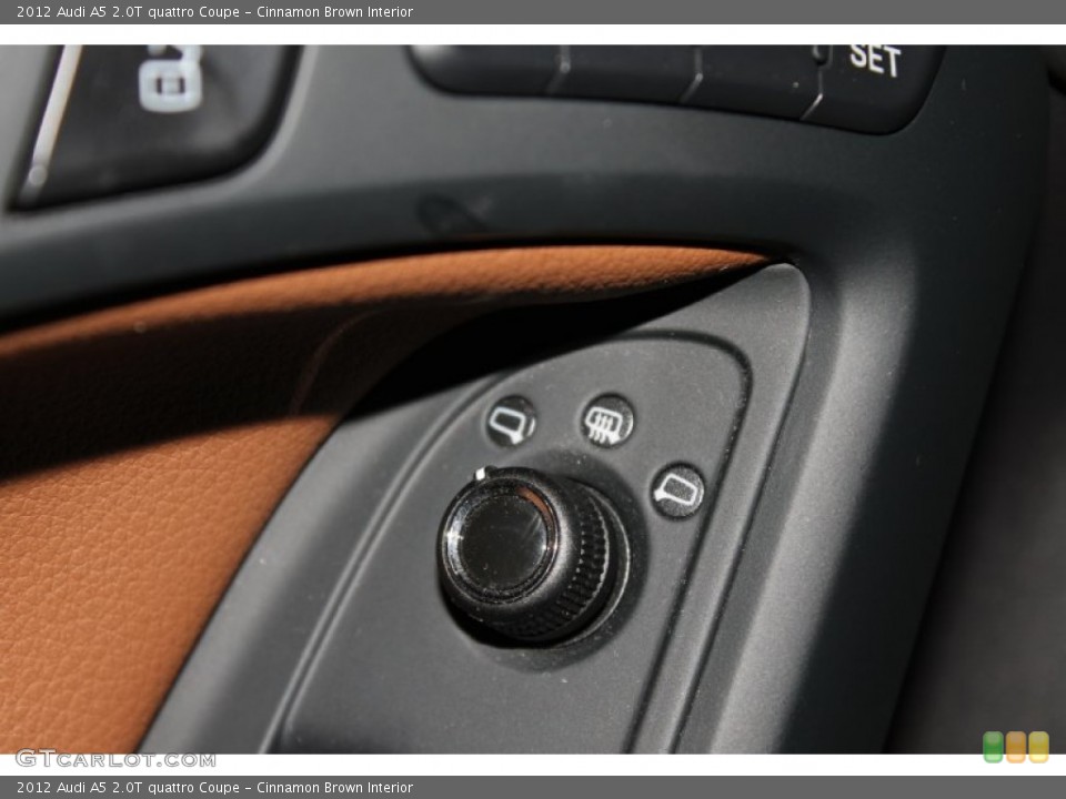 Cinnamon Brown Interior Controls for the 2012 Audi A5 2.0T quattro Coupe #82291436