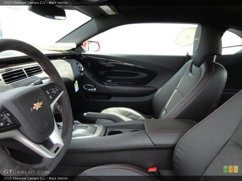 Black Interior Photo for the 2013 Chevrolet Camaro ZL1 #82293213