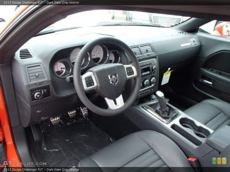 Dark Slate Gray Interior Prime Interior for the 2013 Dodge Challenger R/T #82293925