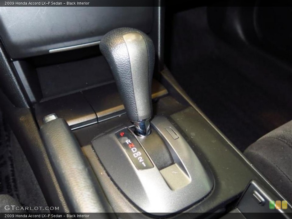 Black Interior Transmission for the 2009 Honda Accord LX-P Sedan #82294013