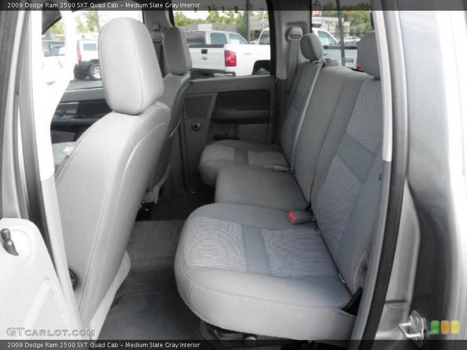 Medium Slate Gray Interior Rear Seat for the 2009 Dodge Ram 2500 SXT Quad Cab #82295288