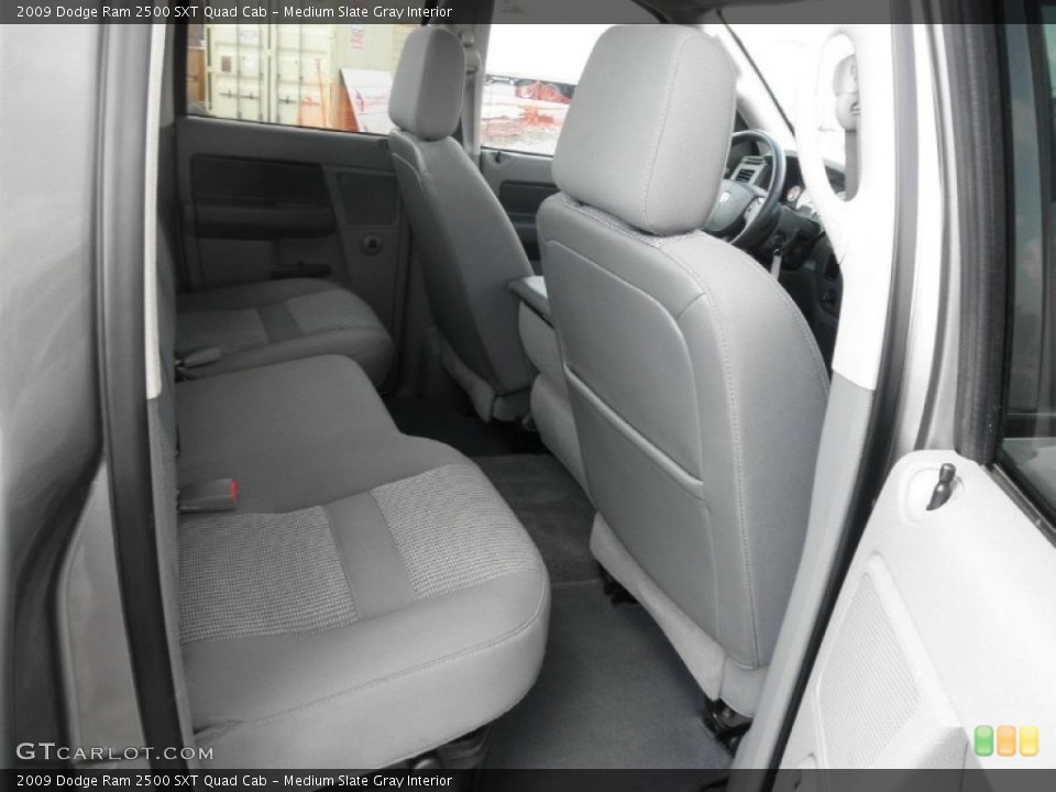 Medium Slate Gray Interior Rear Seat for the 2009 Dodge Ram 2500 SXT Quad Cab #82295471