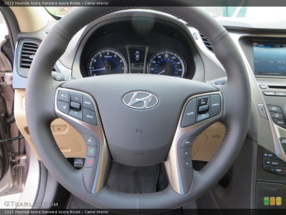 Camel Interior Steering Wheel for the 2013 Hyundai Azera  #82295780