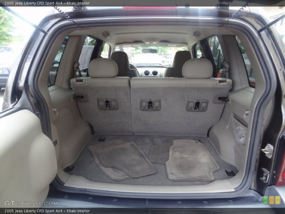 Khaki Interior Trunk For The 2005 Jeep Liberty Crd Sport 4x4