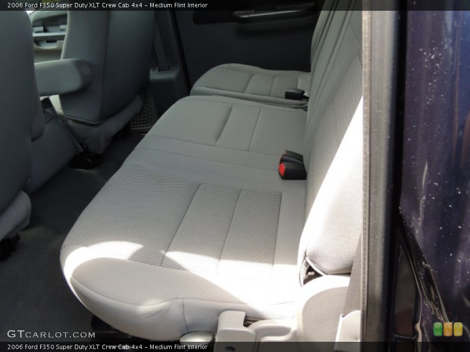 Medium Flint Interior Rear Seat for the 2006 Ford F350 Super Duty XLT Crew Cab 4x4 #82298537