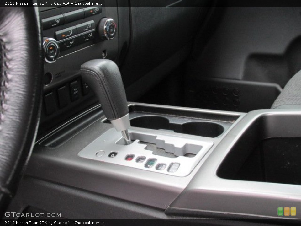 Charcoal Interior Transmission for the 2010 Nissan Titan SE King Cab 4x4 #82301696