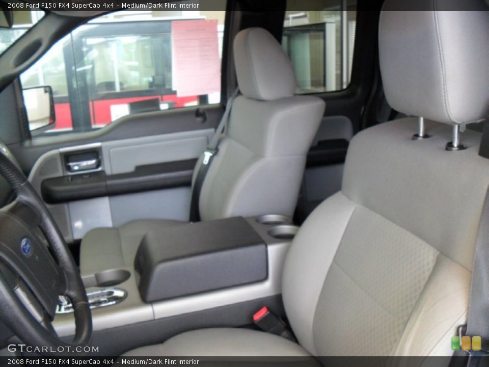 Medium/Dark Flint Interior Front Seat for the 2008 Ford F150 FX4 SuperCab 4x4 #82306667