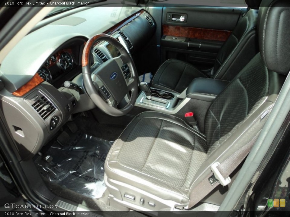 Charcoal Black Interior Photo for the 2010 Ford Flex Limited #82307861