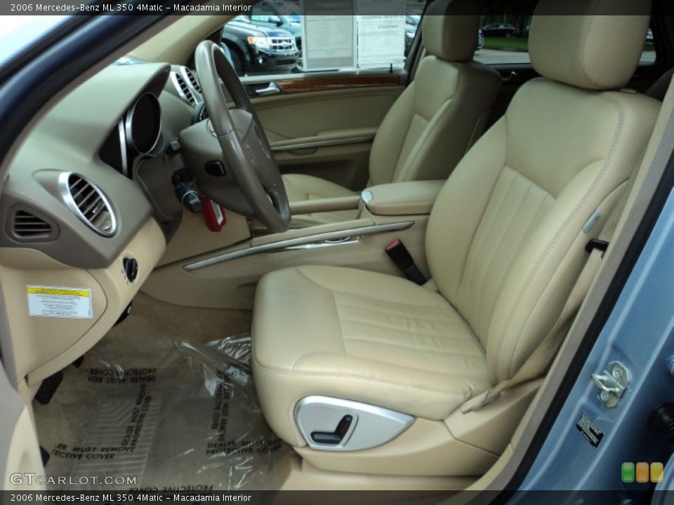Macadamia Interior Front Seat for the 2006 Mercedes-Benz ML 350 4Matic #82309610